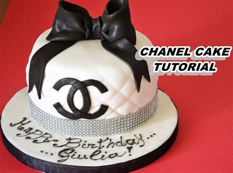 how to make a chanel fondant cake|chanel cake recipe.